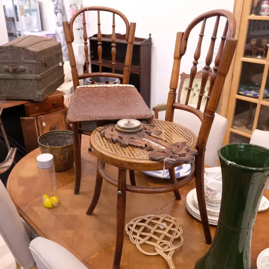 PR OF BENTWOOD SIDE CHAIRS