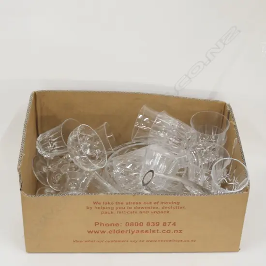 ASST CRYSTAL BOWLS AND GLASSES