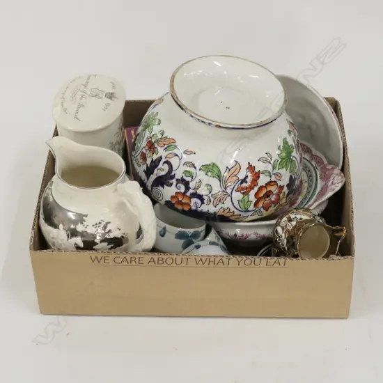 LOT VICT. CHINA / SYLVAC / LUSTREWARE ETC