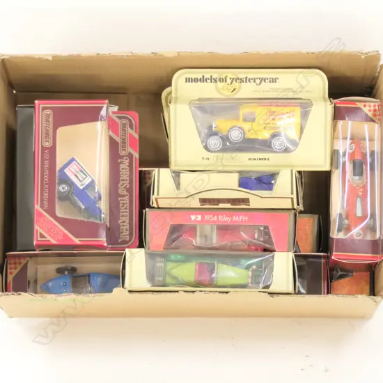 ASST MATCHBOX MODELS OF YESTERYEAR ETC