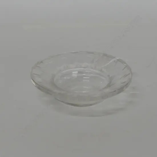 RENEE LALIQUE PIN DISH W/ BIRD PATTERN DIA. 90MM