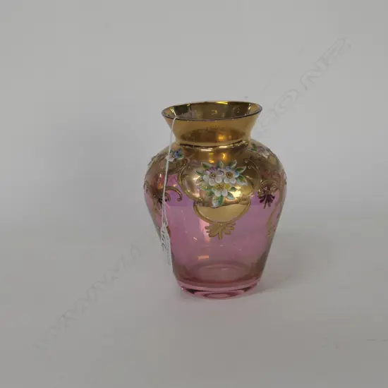 VENETIAN GLASS VASE H 150 MM