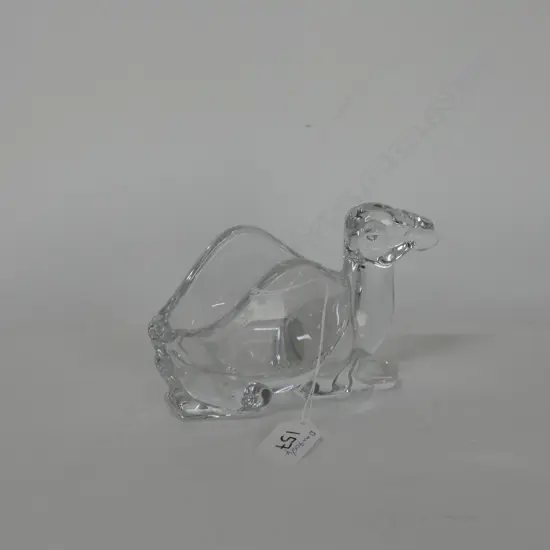 FRENCH CRYSTAL CAMEL L 180 MM