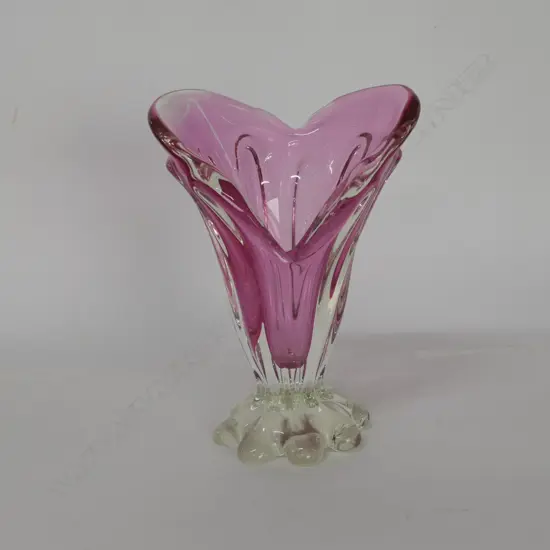 RETRO MURANO ART GLASS VASE H. 220MM