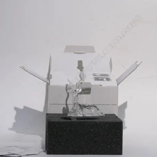 SWAROVSKI CRYSTAL 'INSPIRATION AFRICA THE KUDU 1994 + STAND