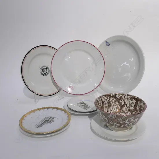 COLLECTION OF LOGO CHINA & SOUVENIR WARE
