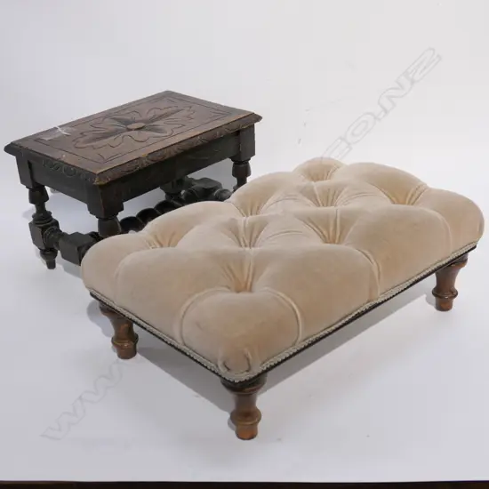 OAK STOOL + ANOTHER L. 400MM