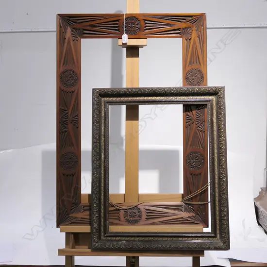 CHIP CARVED FRAME + ANOTHER 870 X 700MM