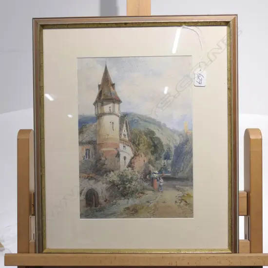 LANDSCAPE / WATERCOLOR ON PAPER 