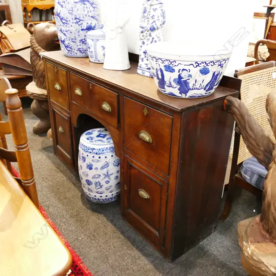 19TH C. MAHOGANY SIDEBOARD