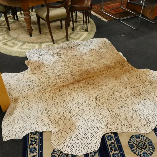 DYED SAFARI STYLE COWHIDE RUG