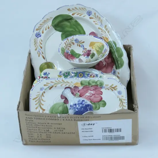 BELLE FIORE, ENG. 'PART DINNER SET'