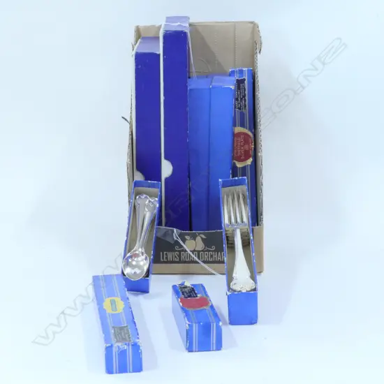 EPNS 7 BOX SETS OF CUTLERY(LEWIS ROSE LTD)