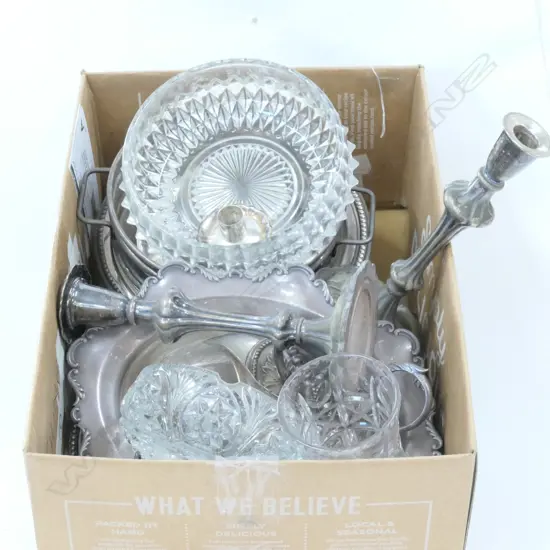 LOT EP WARE / CRYSTAL ETC