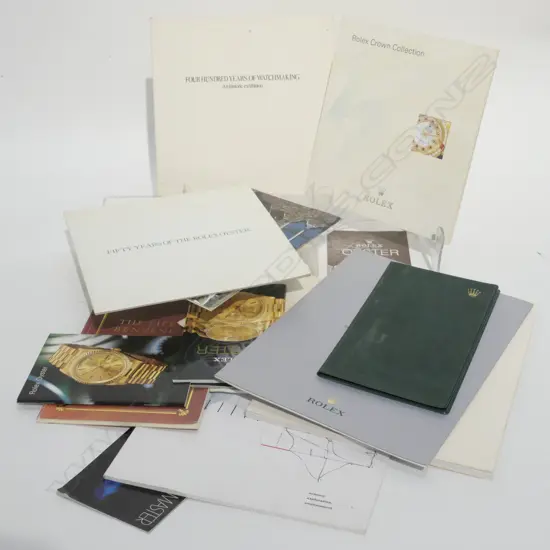 ROLEX CATALOGUE & BOOKLETS