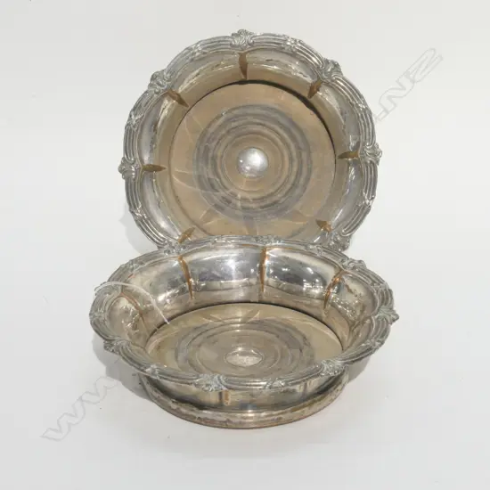 PR EP ON COPPER WINE COASTERS