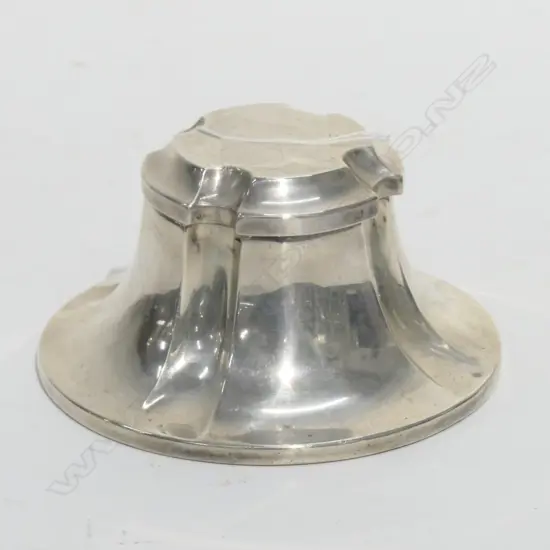 STERLING INKWELL DIA. 100,  326 GMS INC. BASE
