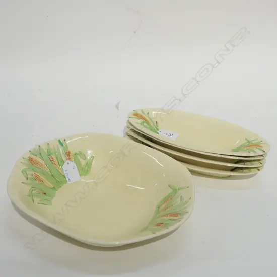 CLARICE CLIFF SWEETCORN SET