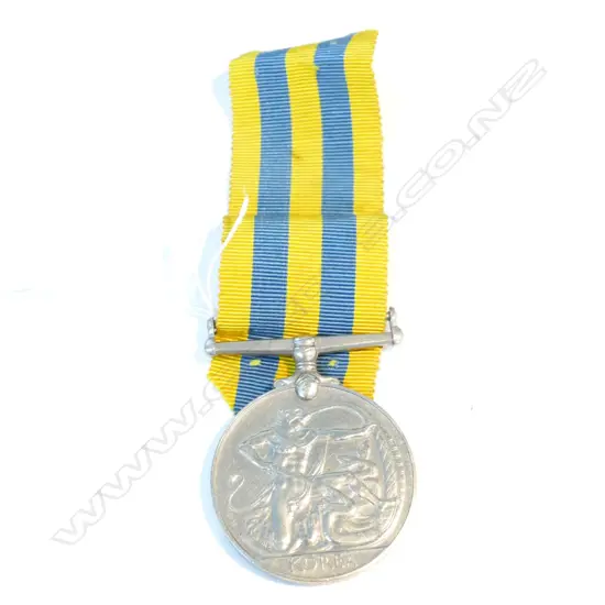 QUEENS KOREA MEDAL 