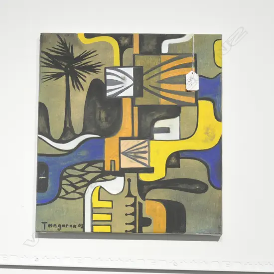 MAHIRIKI TANGAROA ACRYLIC ON CANVAS S+D 08 340 X 370 MM 