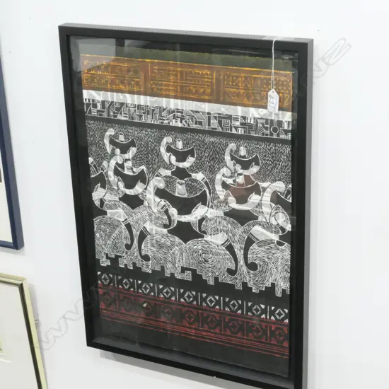 DAVID TE ATA  TITLED HAKA 1/1 S+D 2011 620 X 440 MM