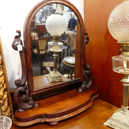 VICTORIAN TOILET SWING MIRROR