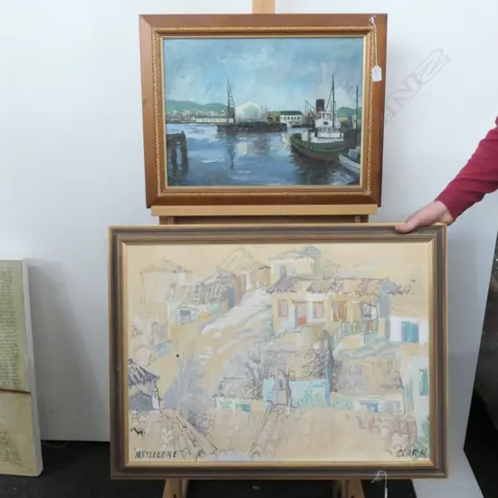 LANDSCAPE BY CLARK + OIL BOATS BY THOMPSON