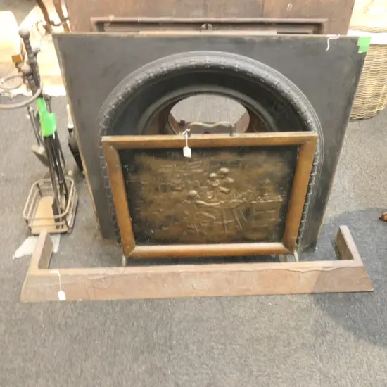 COPPER FIRESCREEN AND FENDER