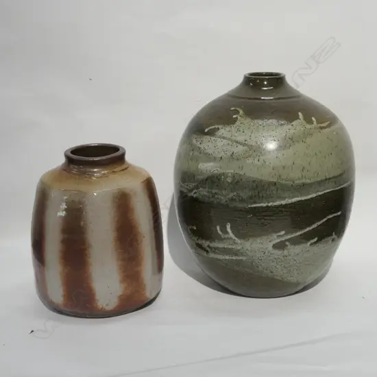 TWO LARGE CERAMIC VESSELS