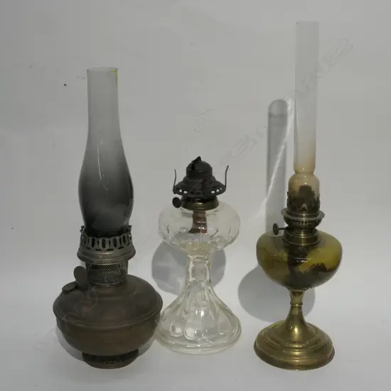 3 ASST KERO LAMPS H 300 MM