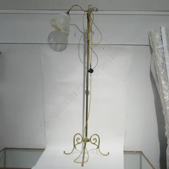 BRASS STANDARD LAMP H. 1520