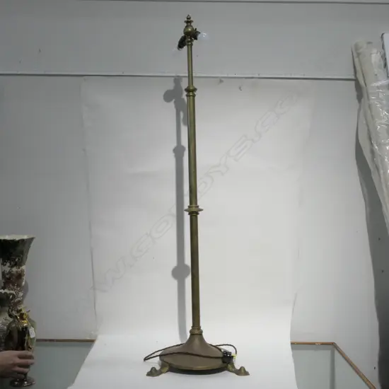 BRASS STANDARD LAMP H. 1350