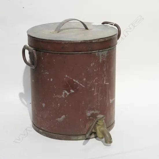 LIDDED COPPER BILLY H. 350