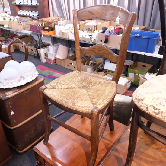 RUSH SEATED SIDE CHAIR