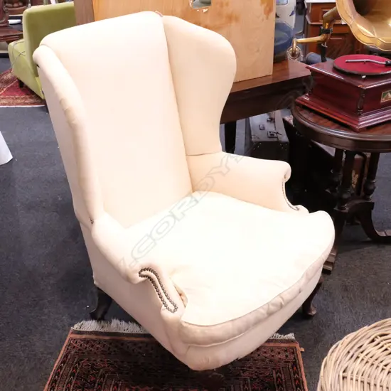 GEO. STYLE WINGBACK CHAIR
