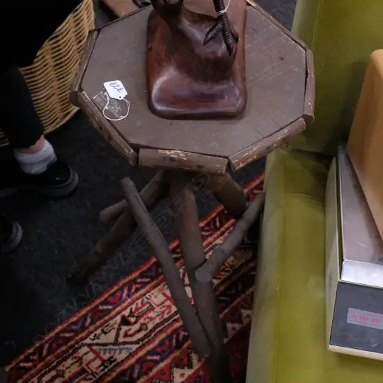 RUSTIC SIDE TABLE H. 710