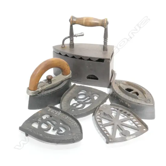 ASST FLAT IRONS AND TRIVETS