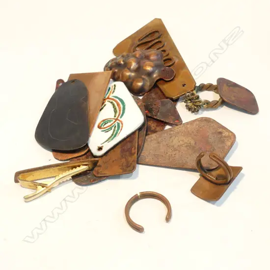 BOX FOLK ART ENAMEL WARE