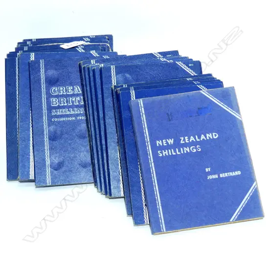 19 NZ & GB COIN WITH COINS SHILLINGS THREEPENCES