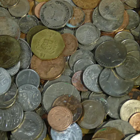 LOT ASST WORLD COINS 