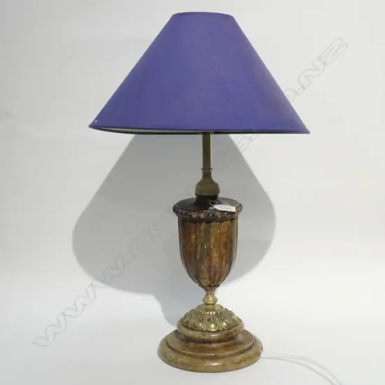 MARBLE COVERLEY TABLE LAMP H 610 MM