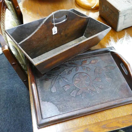 CUTLERY BOX AND TRAY L 440 MM