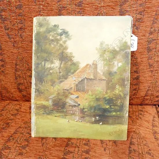 G.E. WOOLLEY OIL - OLD COTTAGE FINCHLEY