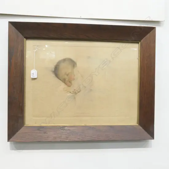 OAK FRAMED PRINT A LITTLE BIT OF HEAVEN L 160 MM