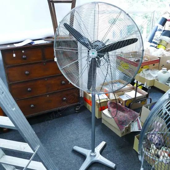 LGE 3 BLADE INDUSTRIAL FAN FLOOR STANDING