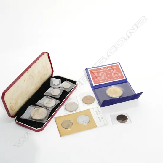 ASSORT. COLLECTABLE COINS ETC