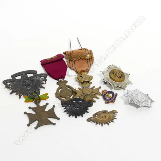 ASSORTED COMMONWEALTH MEDALS ETC