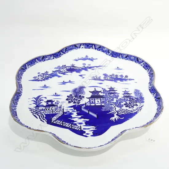 ROYAL WORCESTER WILLOW PATTERN LAZY SUSAN