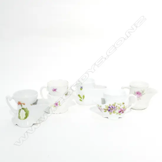 5 VINTAGE SHAVING MUGS 1 A.F