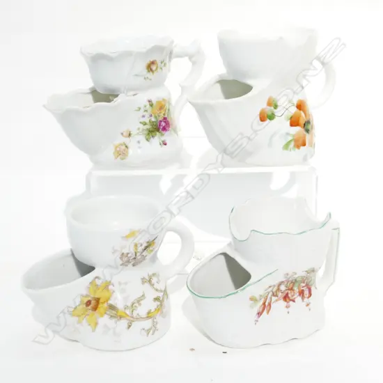 4 VINTAGE SHAVING MUGS 1 A.F